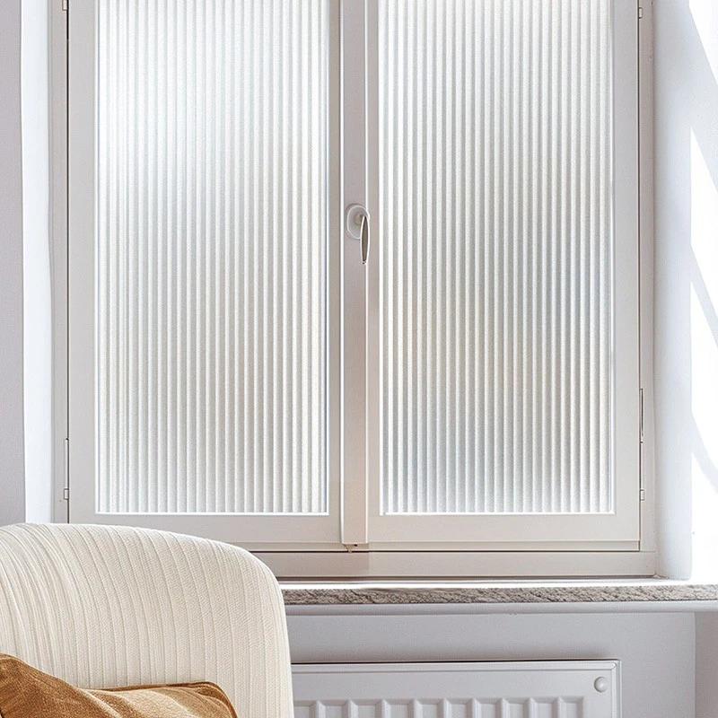 3 mm Matte Reeded Glass Decorative Privacy Film suppliers