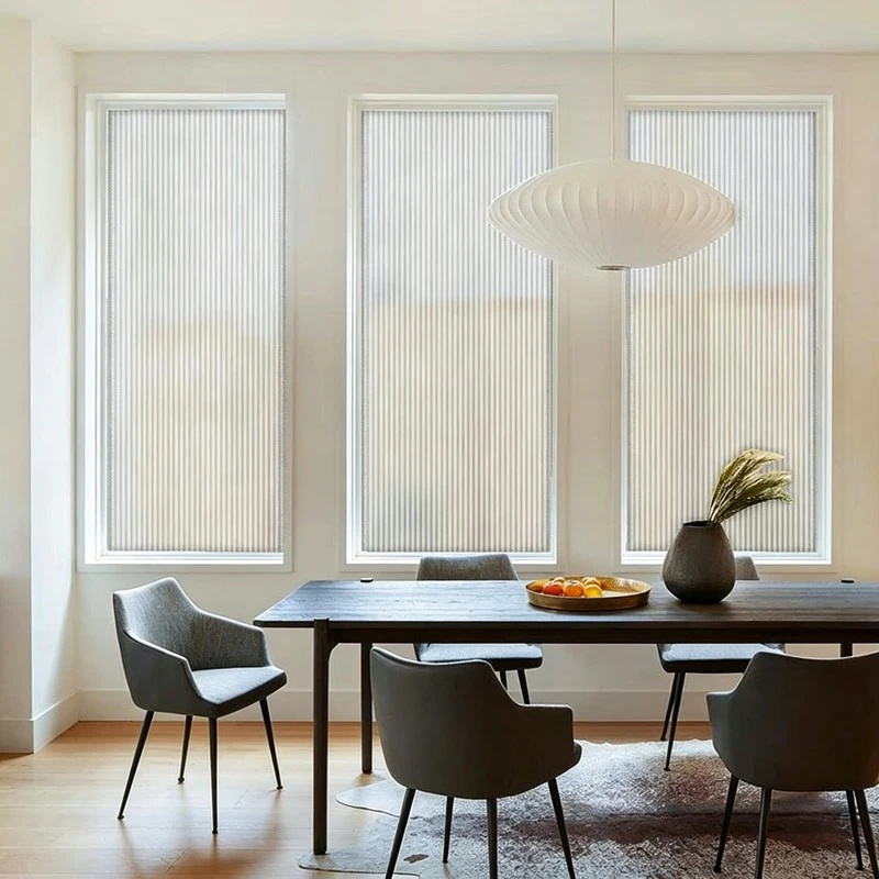 6 mm Clear Reeded Glass Decorative Privacy Film manufacturers