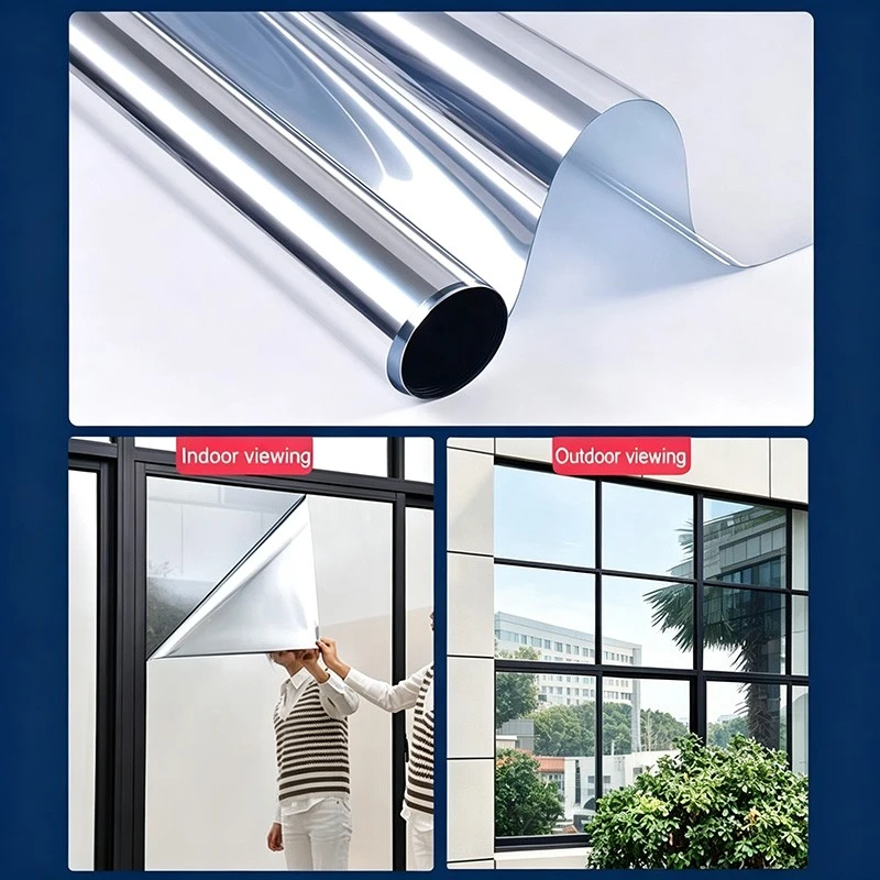 Dual‑Reflective Metallized Privacy Window Film suppliers