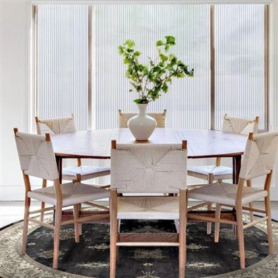 3 mm Matte Reeded Glass Decorative Privacy Film