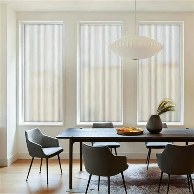 6 mm Clear Reeded Glass Decorative Privacy Film