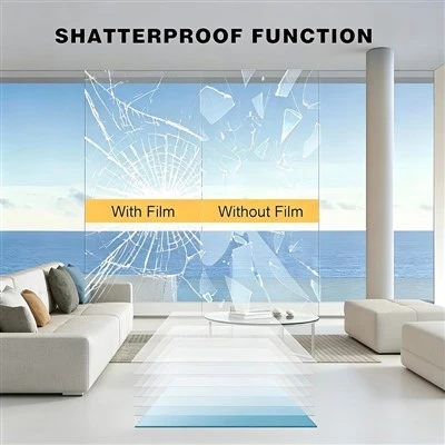 Security 12‑Mil High‑Security Window Film