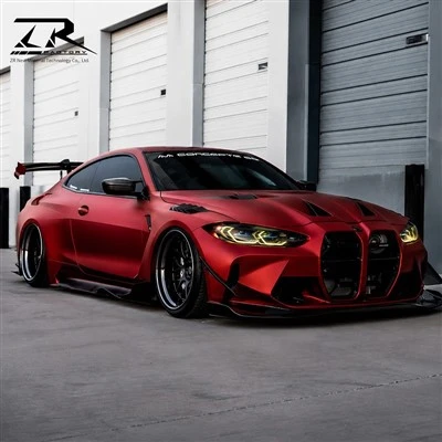 TPU Romani Red (Matte) 7.5 Mil Car Color Change Wrap Film