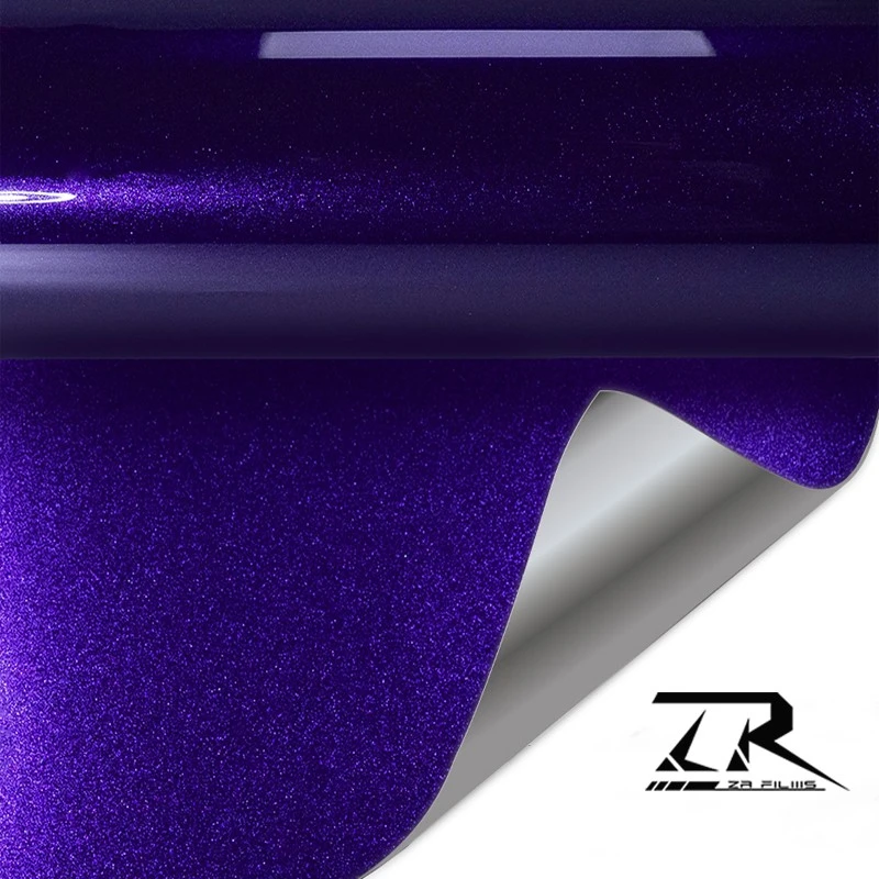 TPU Maverick Purple 7.5 Mil Car Color Change Wrap Film manufacturers