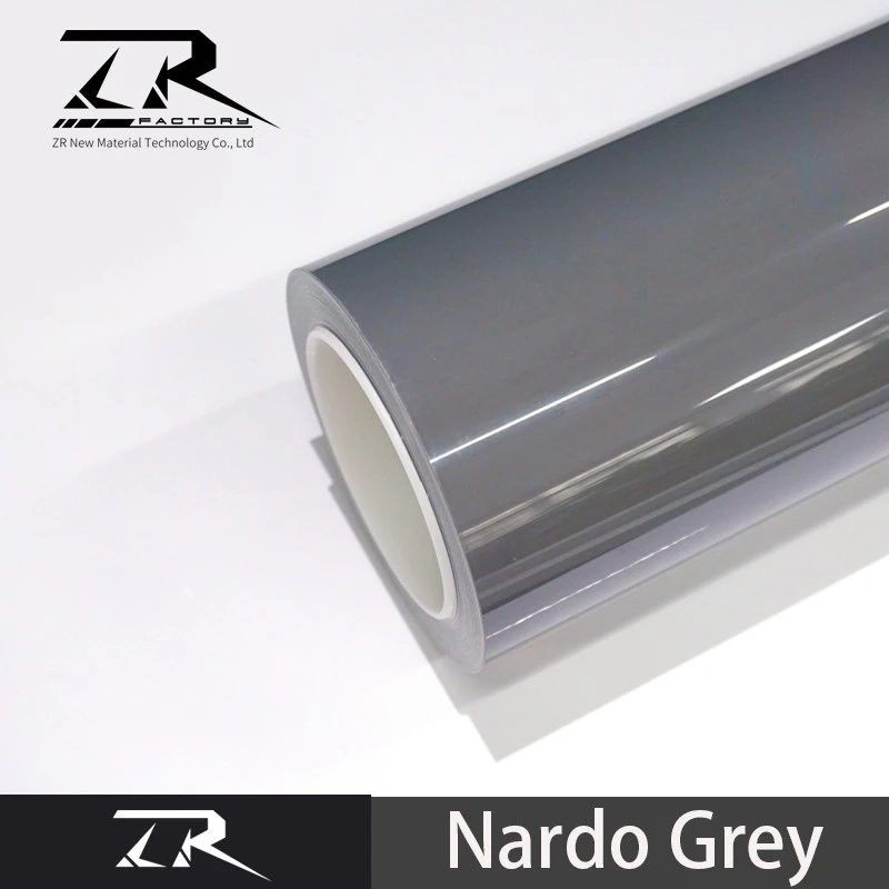 TPU Nardo Grey 7.5 Mil Car Color Change Wrap Film suppliers
