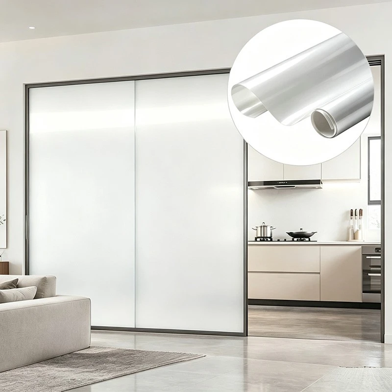 White Opaque Decorative Privacy Glass Film suppliers